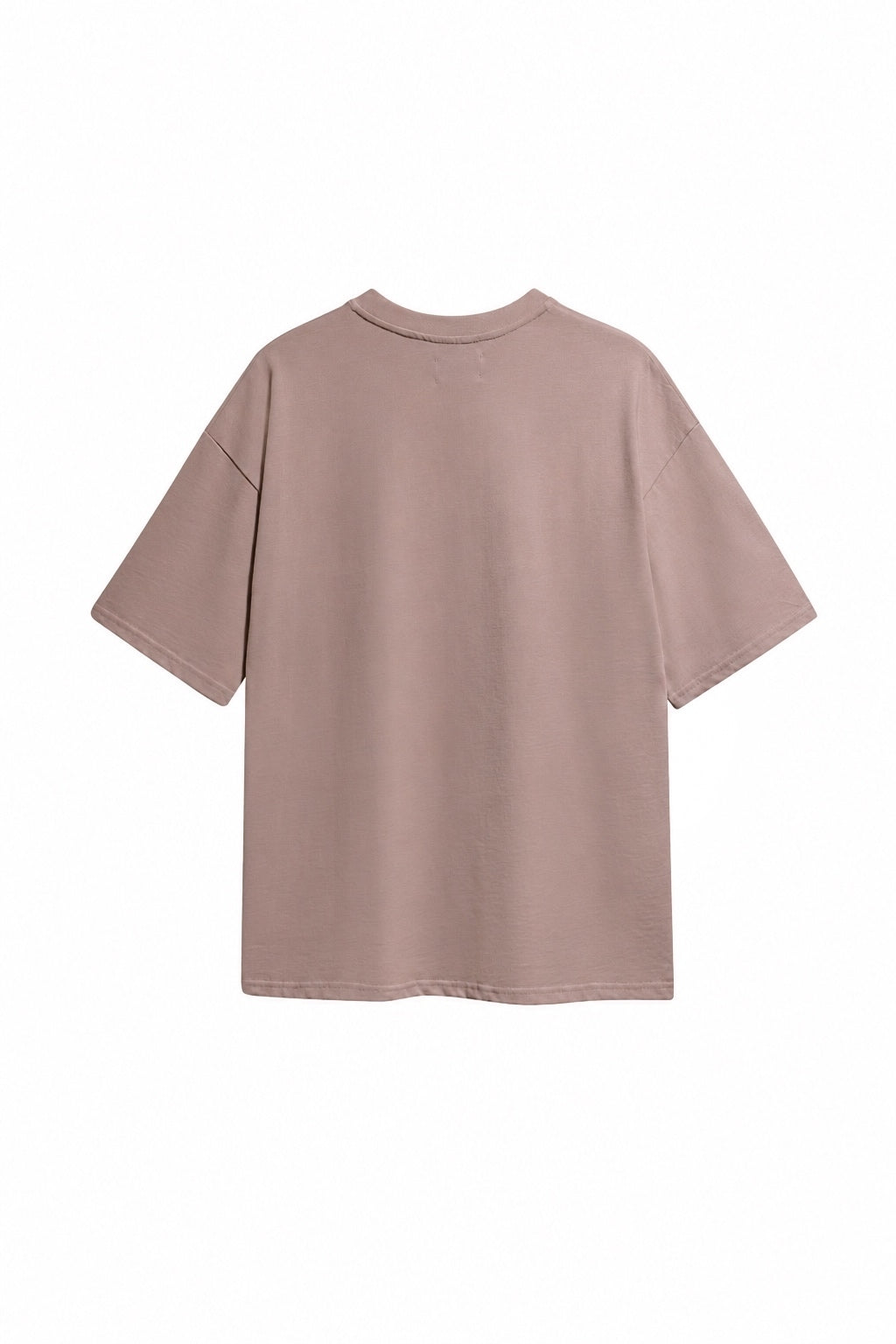 Oversized Cotton T-Shirt, Cappuccino