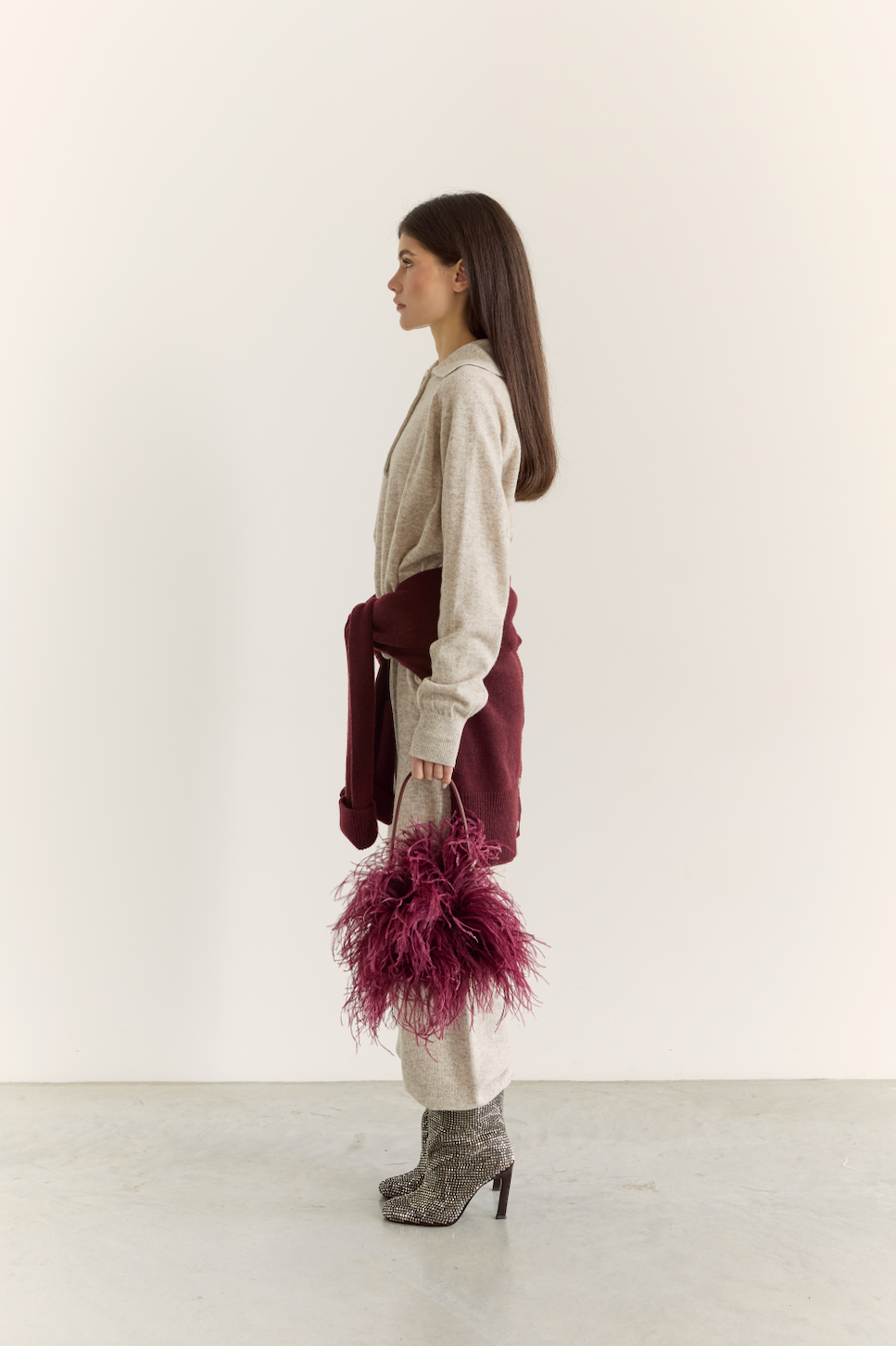 Lambswool Polo Sweater — look — SHEVCHENKO