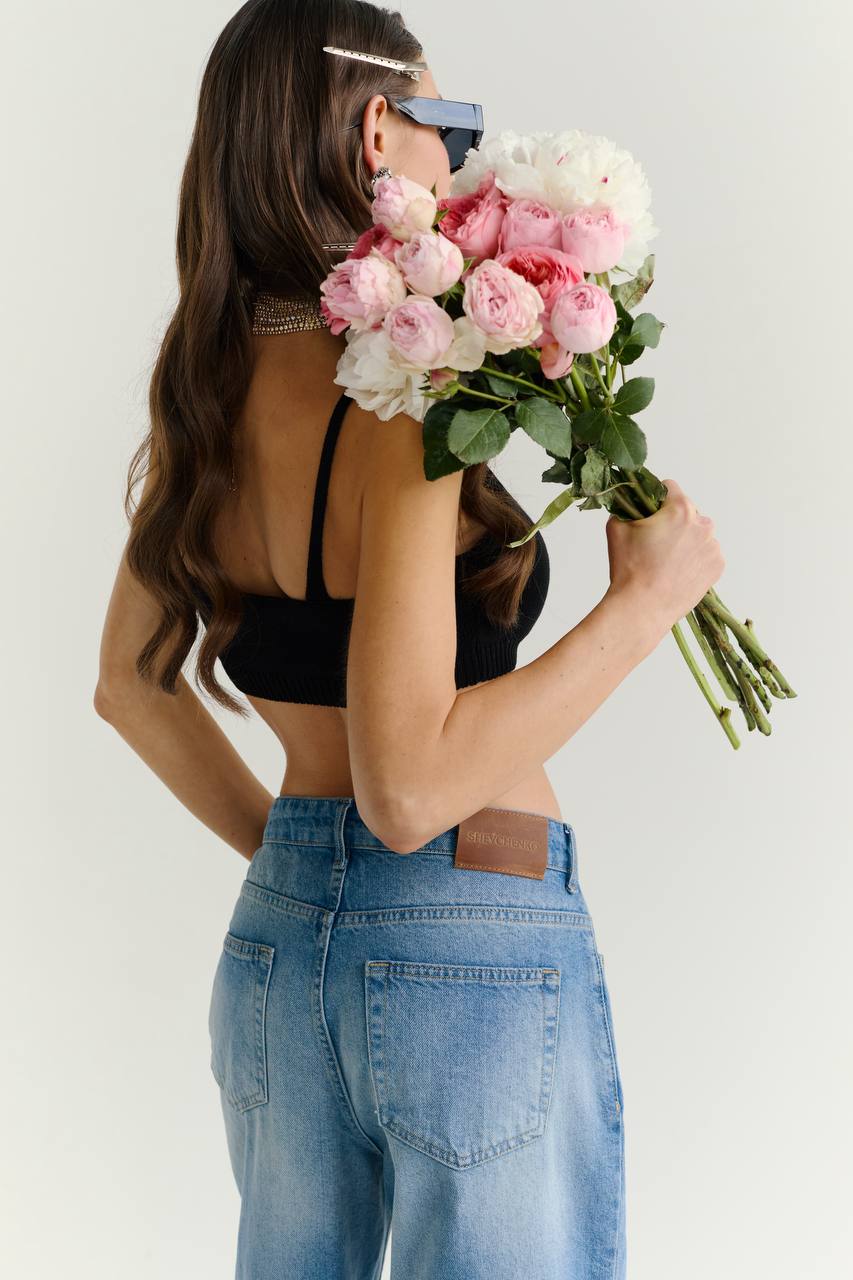 Cotton Strap Top — side — SHEVCHENKO