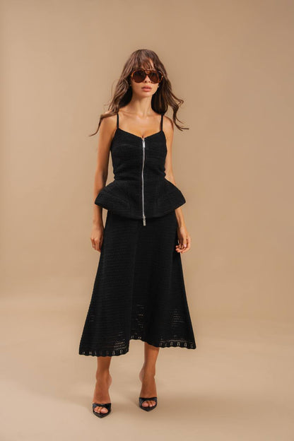 Lace-Up Corset Top — look — SHEVCHENKO
