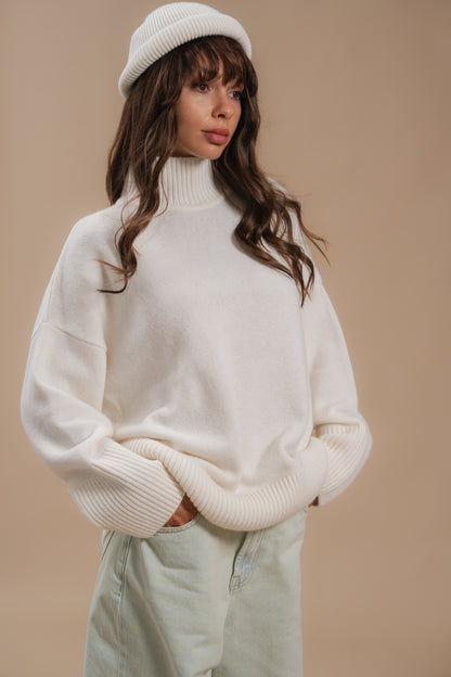 Basic lambswool sweater — front — SHEVCHENKO