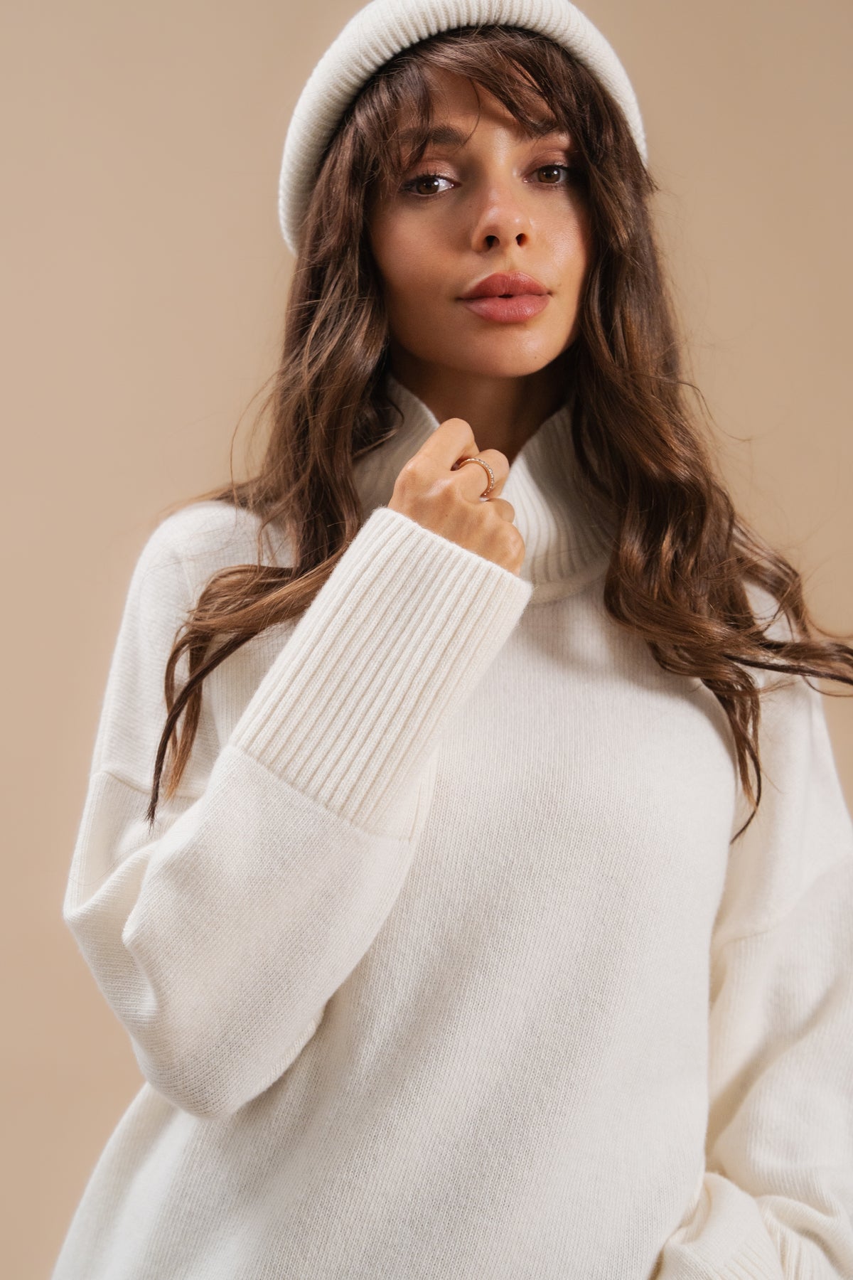Basic Lambswool Sweater — Detail — SHEVCHENKO