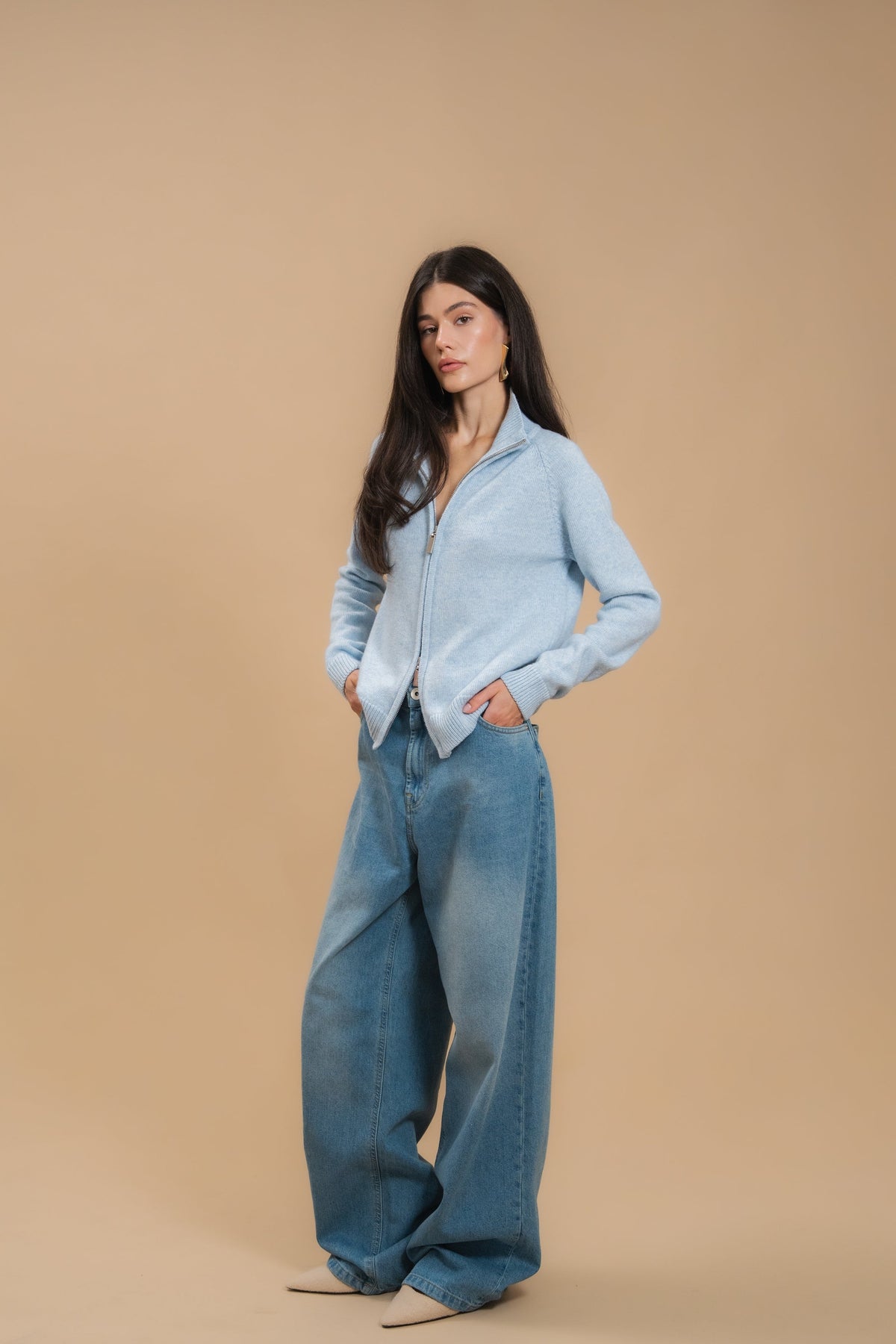 Jeans, Blue — side — SHEVCHENKO