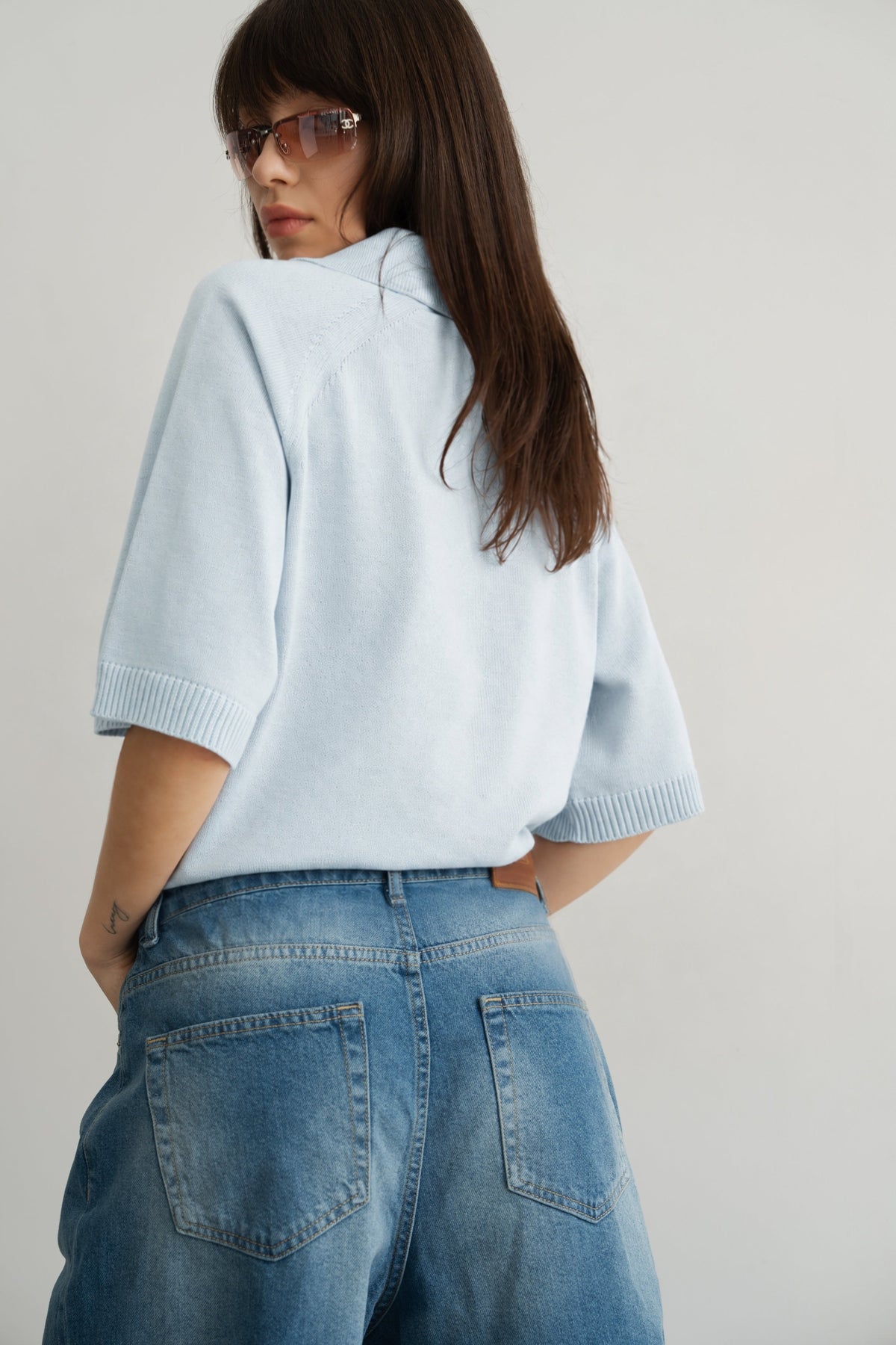 Knitted Polo Shirt