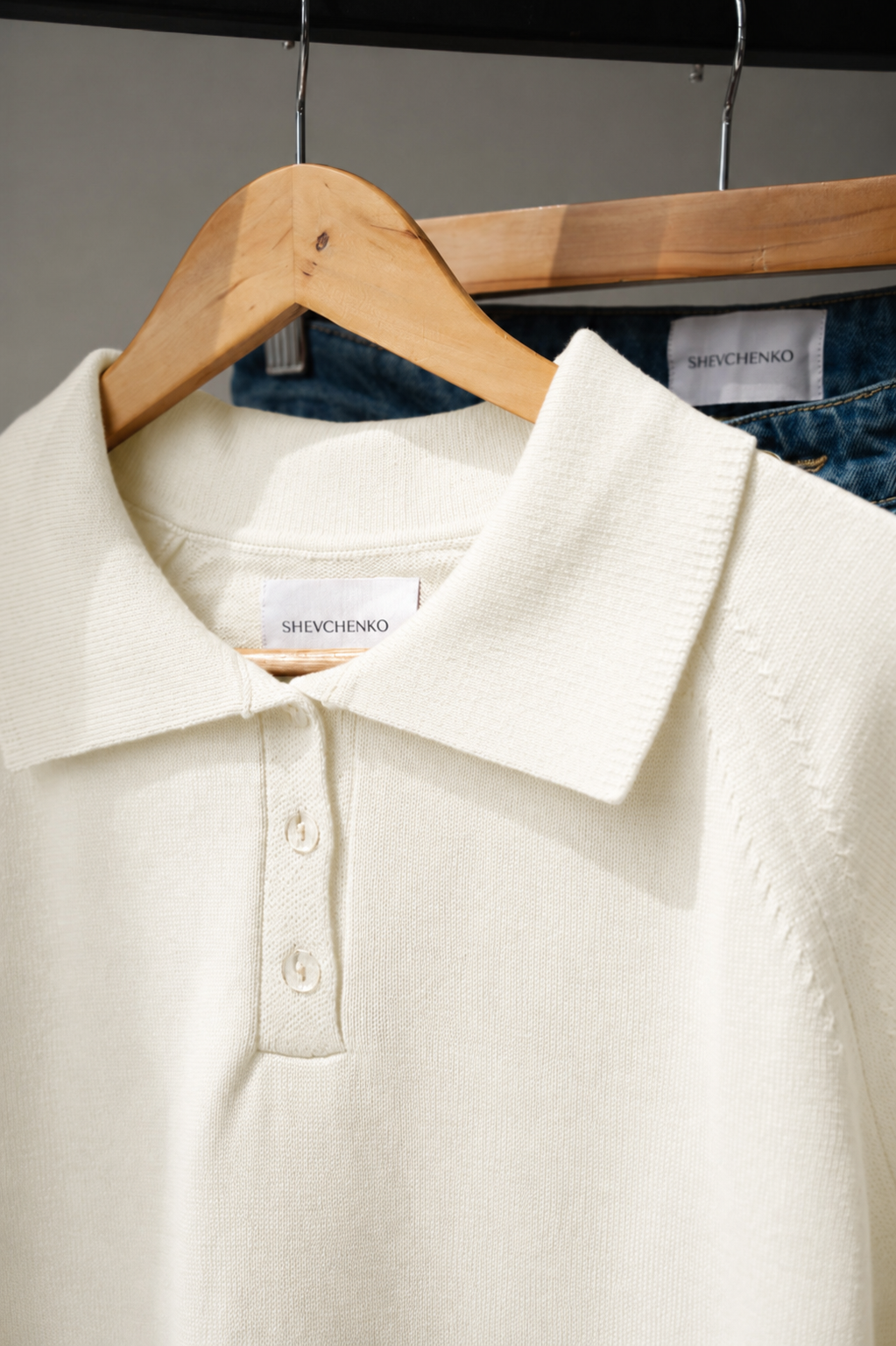 Knitted Polo Shirt