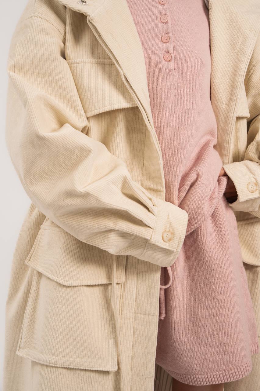 Lambswool Set: Polo and Shorts — detail — SHEVCHENKO