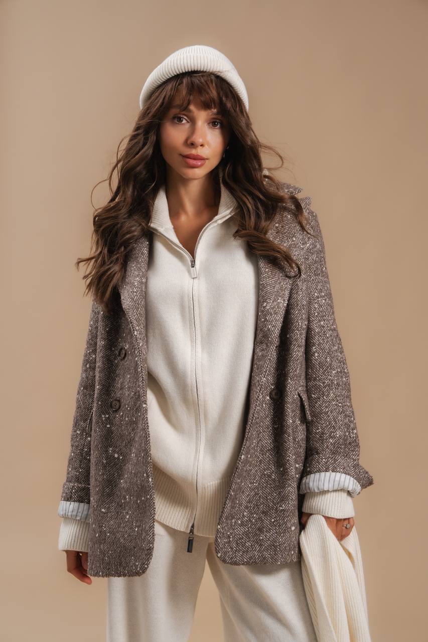 Wool Jacket — front — SHEVCHENKO