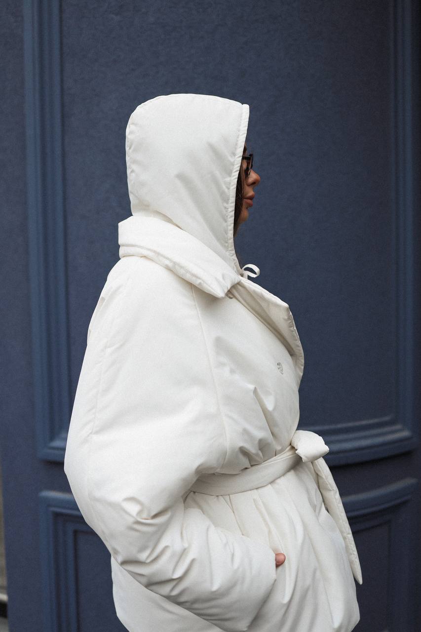 Puffer Jacket with Detachable Bib — lifestyle — SHEVCHENKO