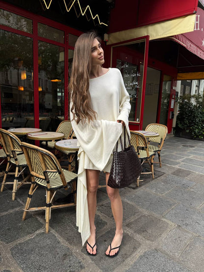 Set: Skirt and Jumper with Flared Sleeves — lifestyle — SHEVCHENKO