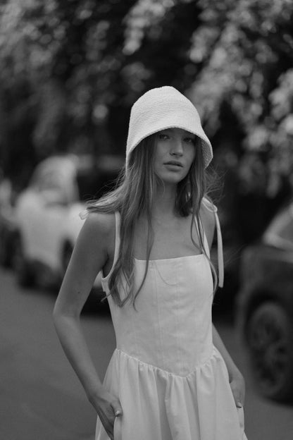 Panama Hat, Hand-Knitted — side — SHEVCHENKO
