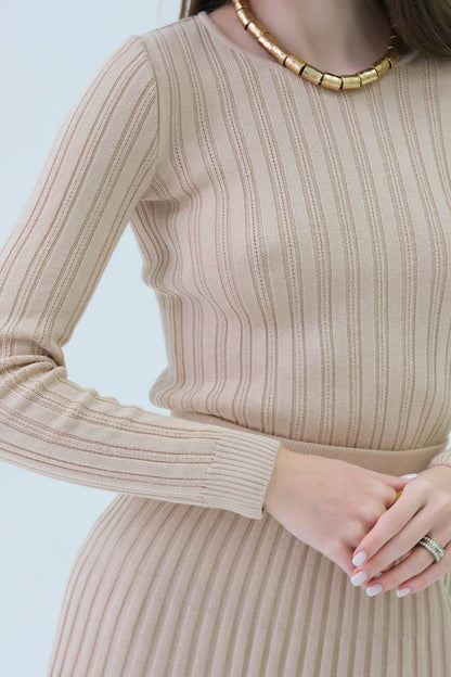 Pleated Set — lifestyle — SHEVCHENKO
