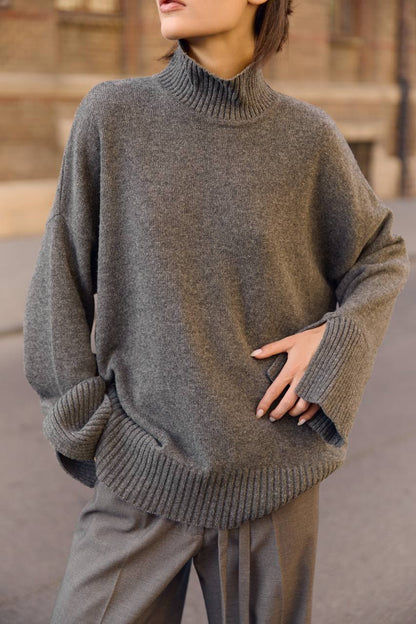 Wool Trousers, Gray — look — SHEVCHENKO