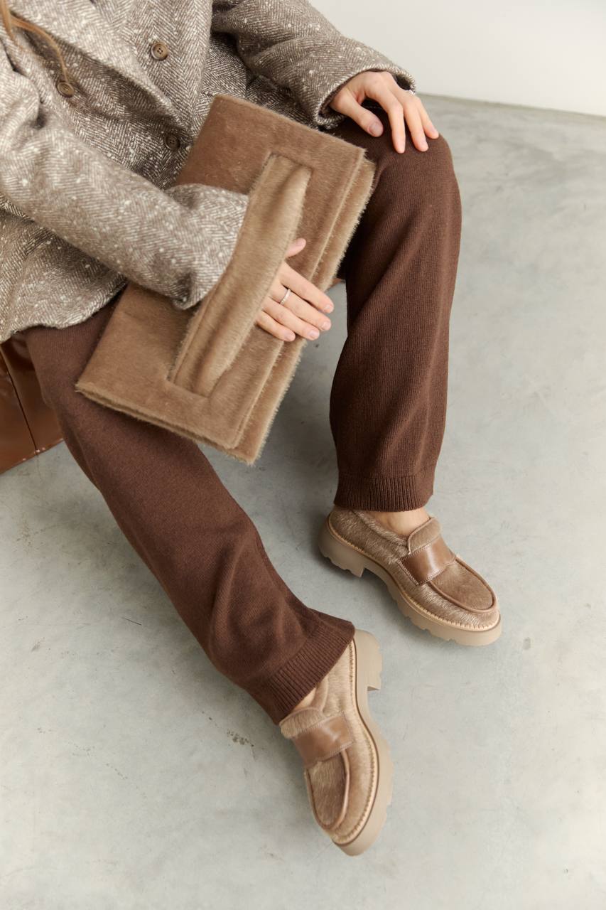 Pony Eco-Leather Clutch — detail — SHEVCHENKO