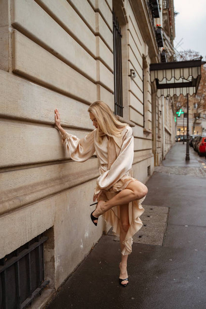 Viscose Blouse — lifestyle — SHEVCHENKO