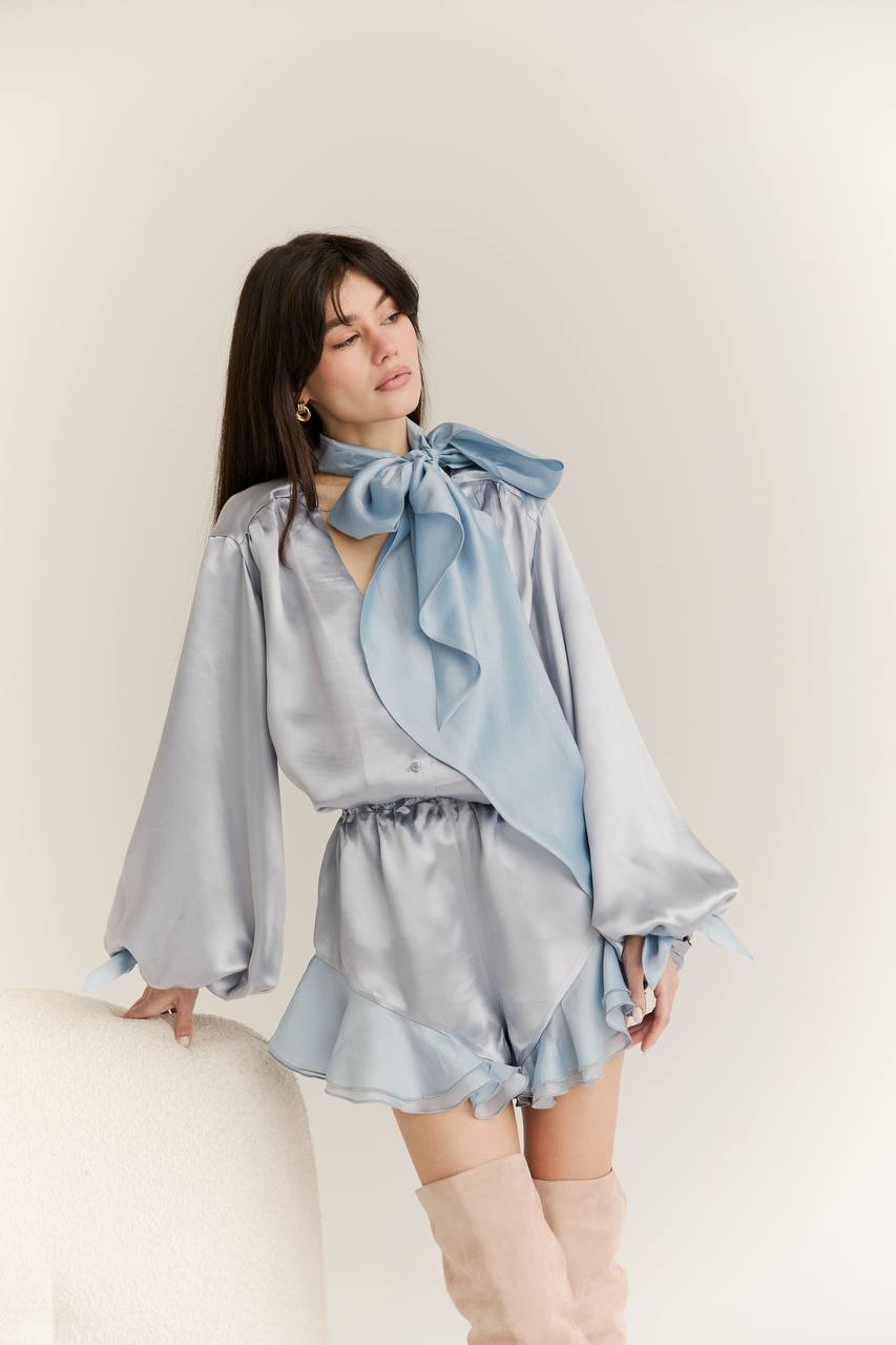 Viscose Blouse — lifestyle — SHEVCHENKO