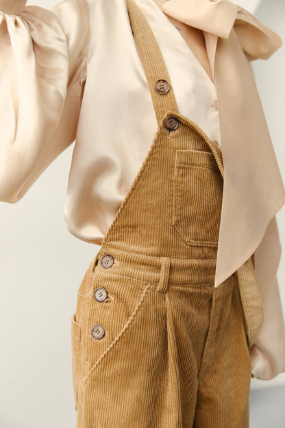 Corduroy Overalls — detail — SHEVCHENKO