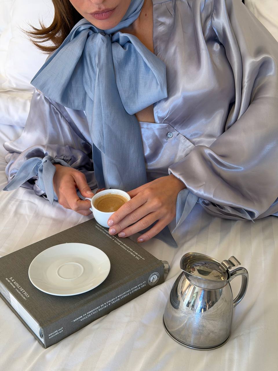 Viscose Blouse — lifestyle — SHEVCHENKO