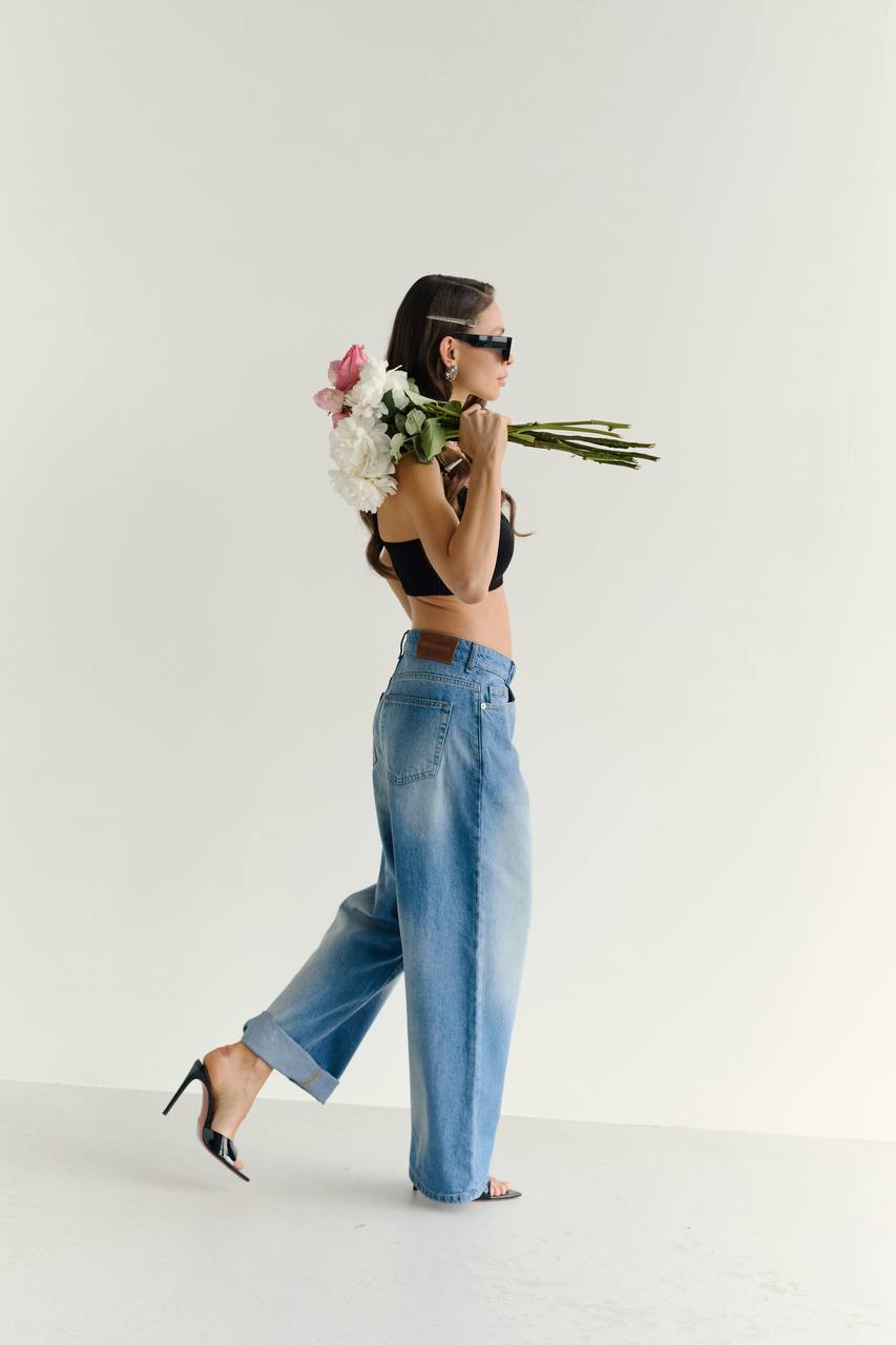 Jeans, Blue — front — SHEVCHENKO