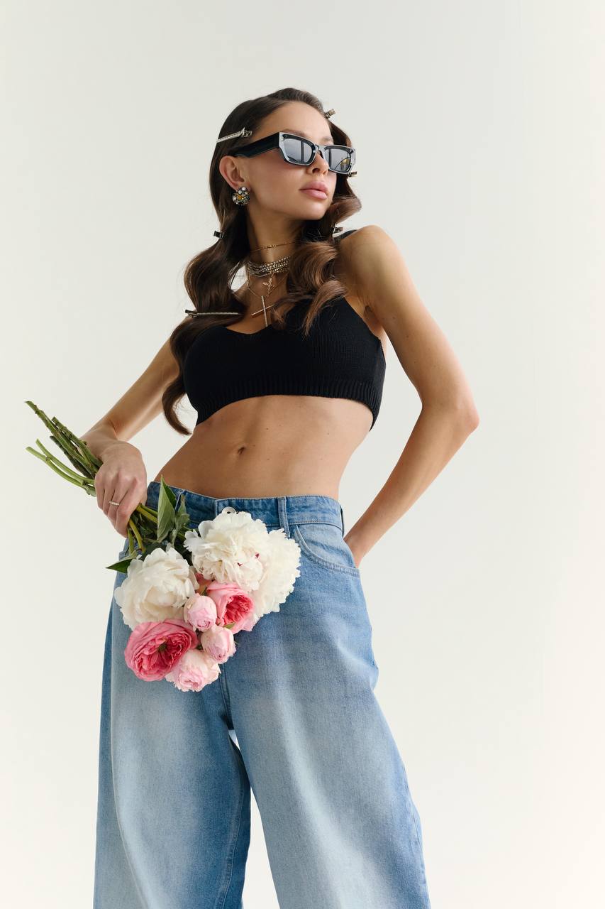 Jeans, Blue — look — SHEVCHENKO