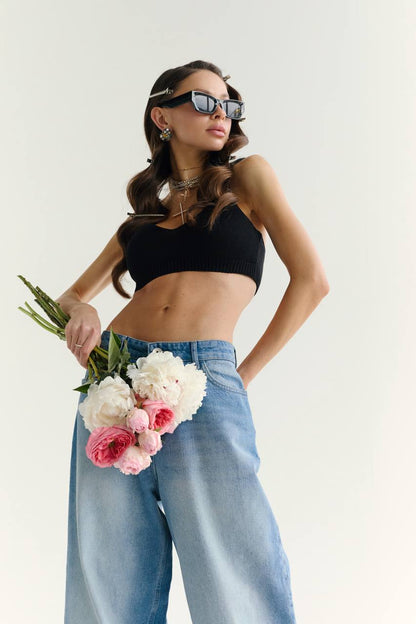 Jeans, Blue — look — SHEVCHENKO