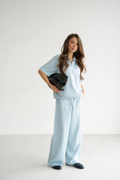 Viscose Set — Комплект з віскози, блакитний— лук — SHEVCHENKO