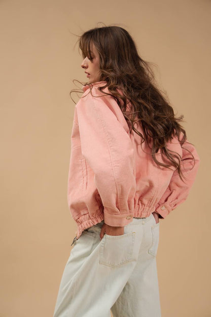 Corduroy Bomber Jacket