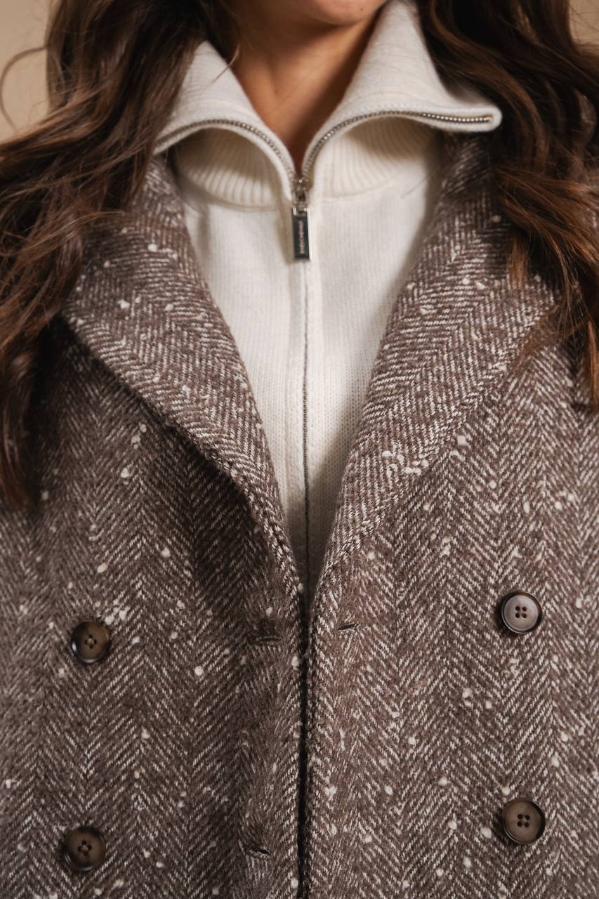 Wool Jacket — detail — SHEVCHENKO